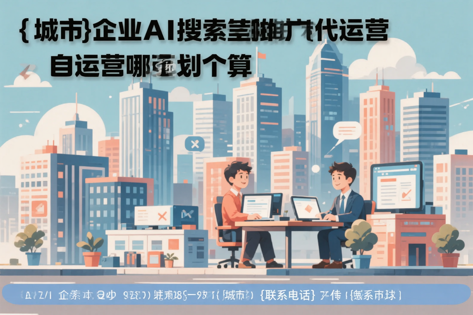 湖北企业AI搜索推广代运营和自运营哪个更划算