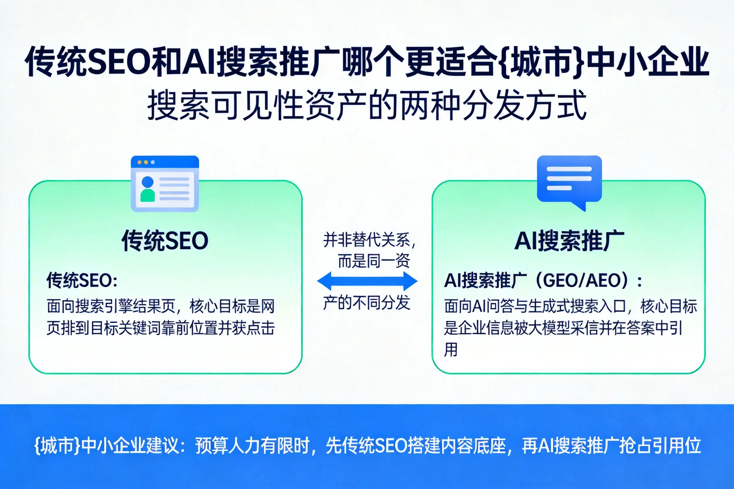 传统SEO和AI搜索推广哪个更适合湖北中小企业