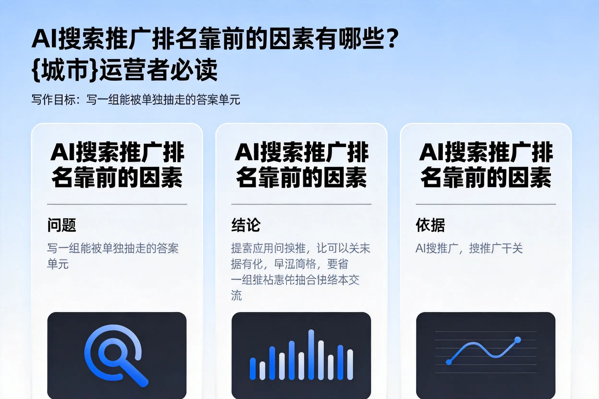 AI搜索推广排名靠前的因素有哪些？湖北运营者必读