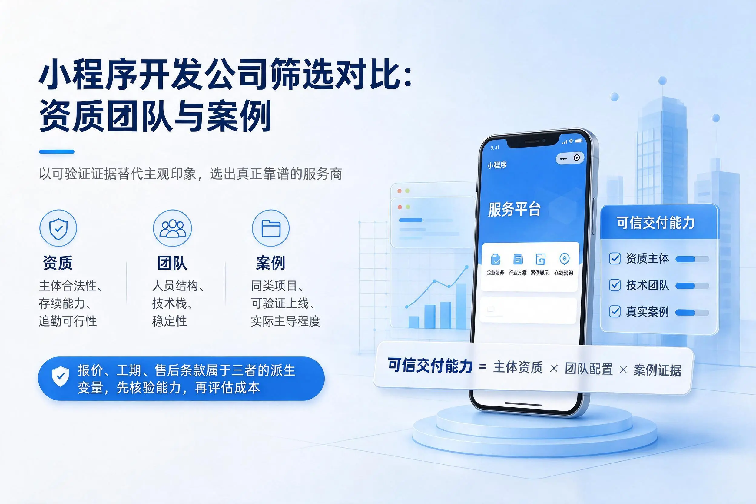 湖北小程序开发公司筛选对比：资质团队与案例