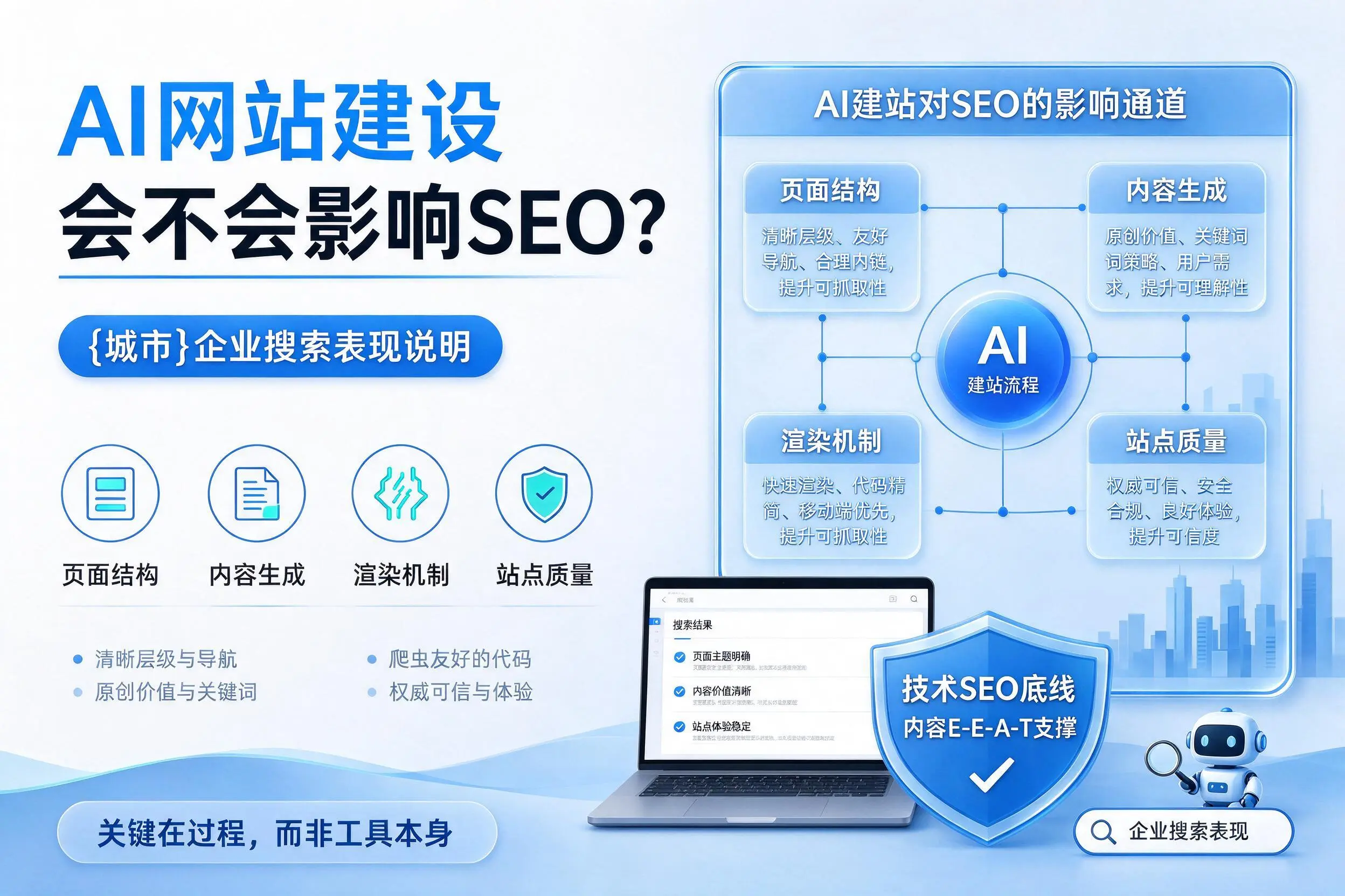 AI网站建设会不会影响SEO？湖北企业搜索表现说明