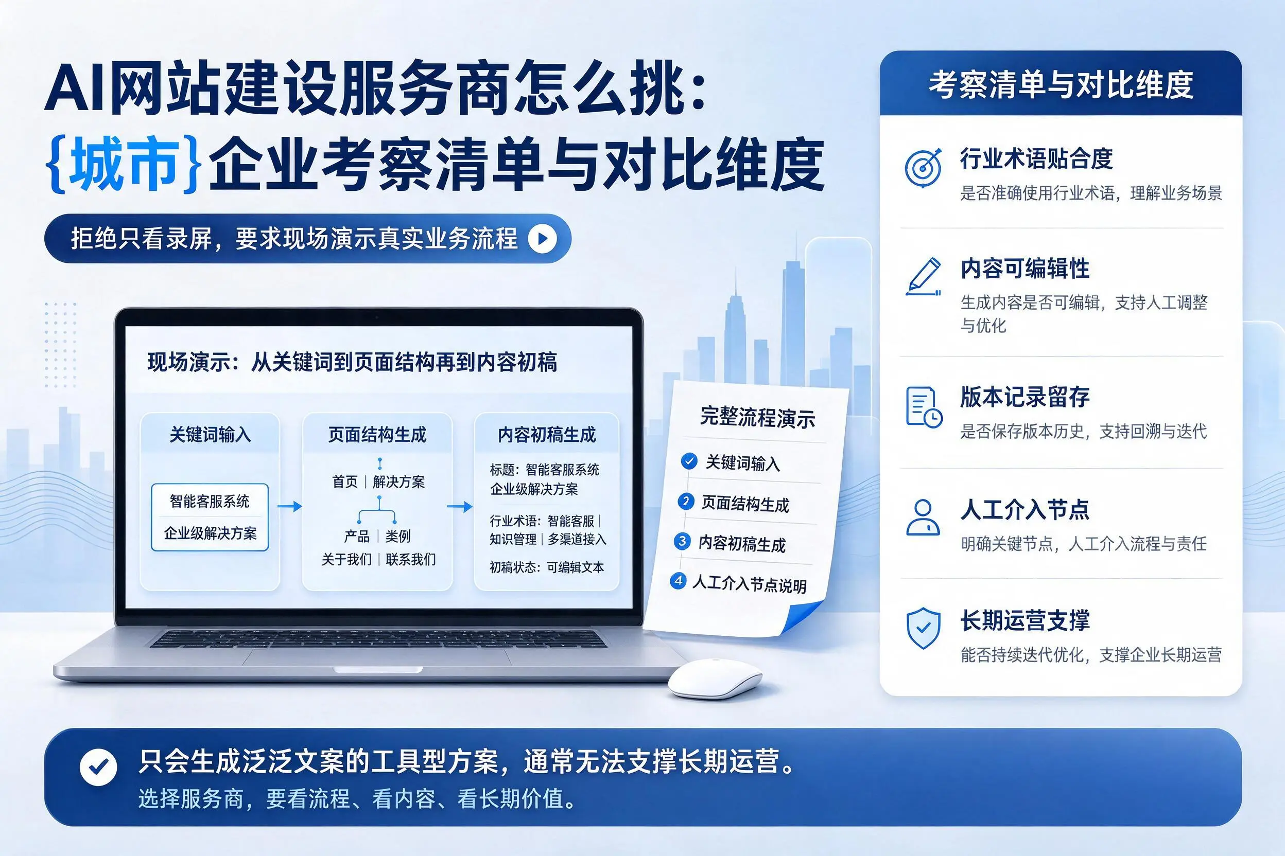 AI网站建设服务商怎么挑:湖北企业考察清单与对比维度