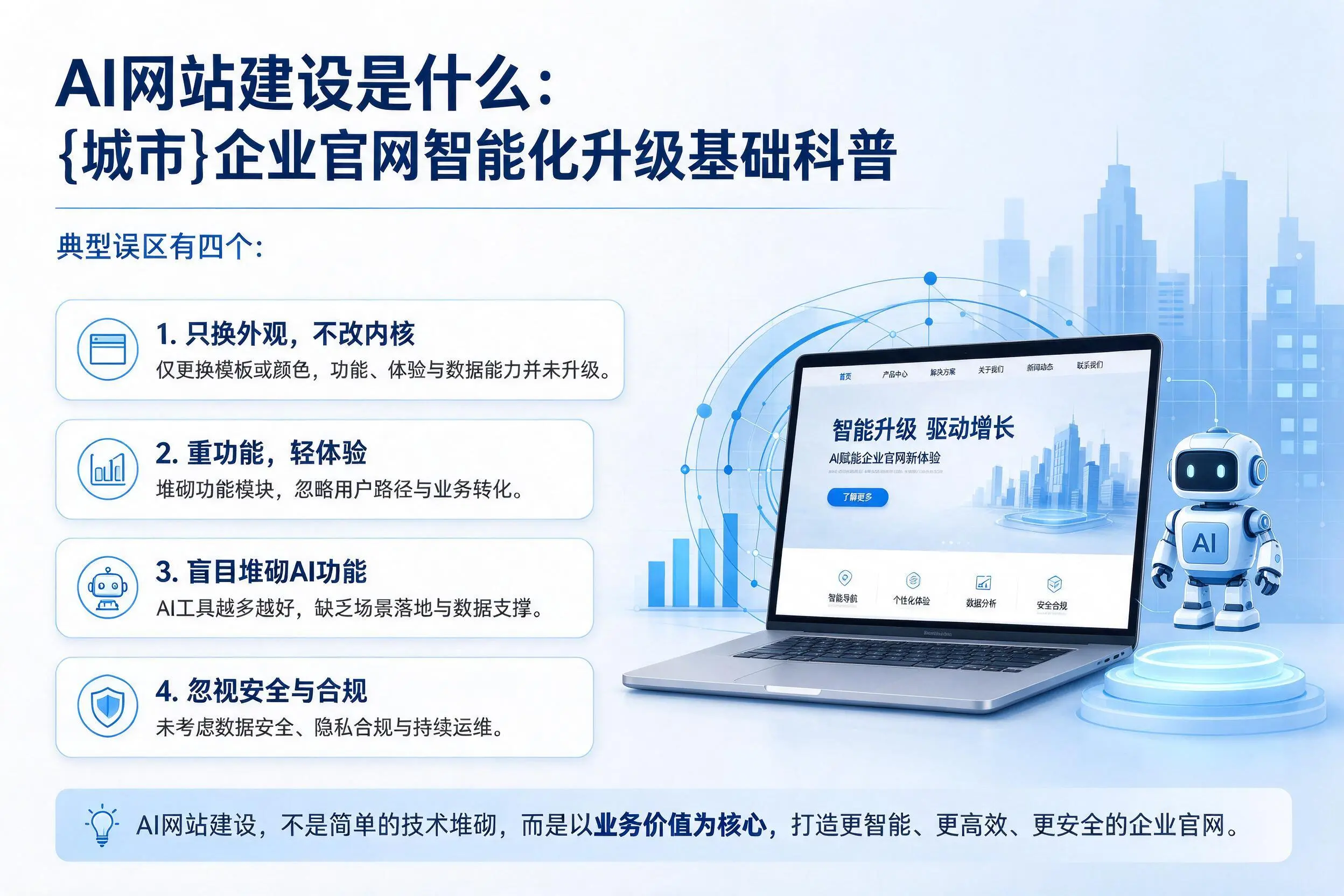 AI网站建设是什么：湖北企业官网智能化升级基础科普