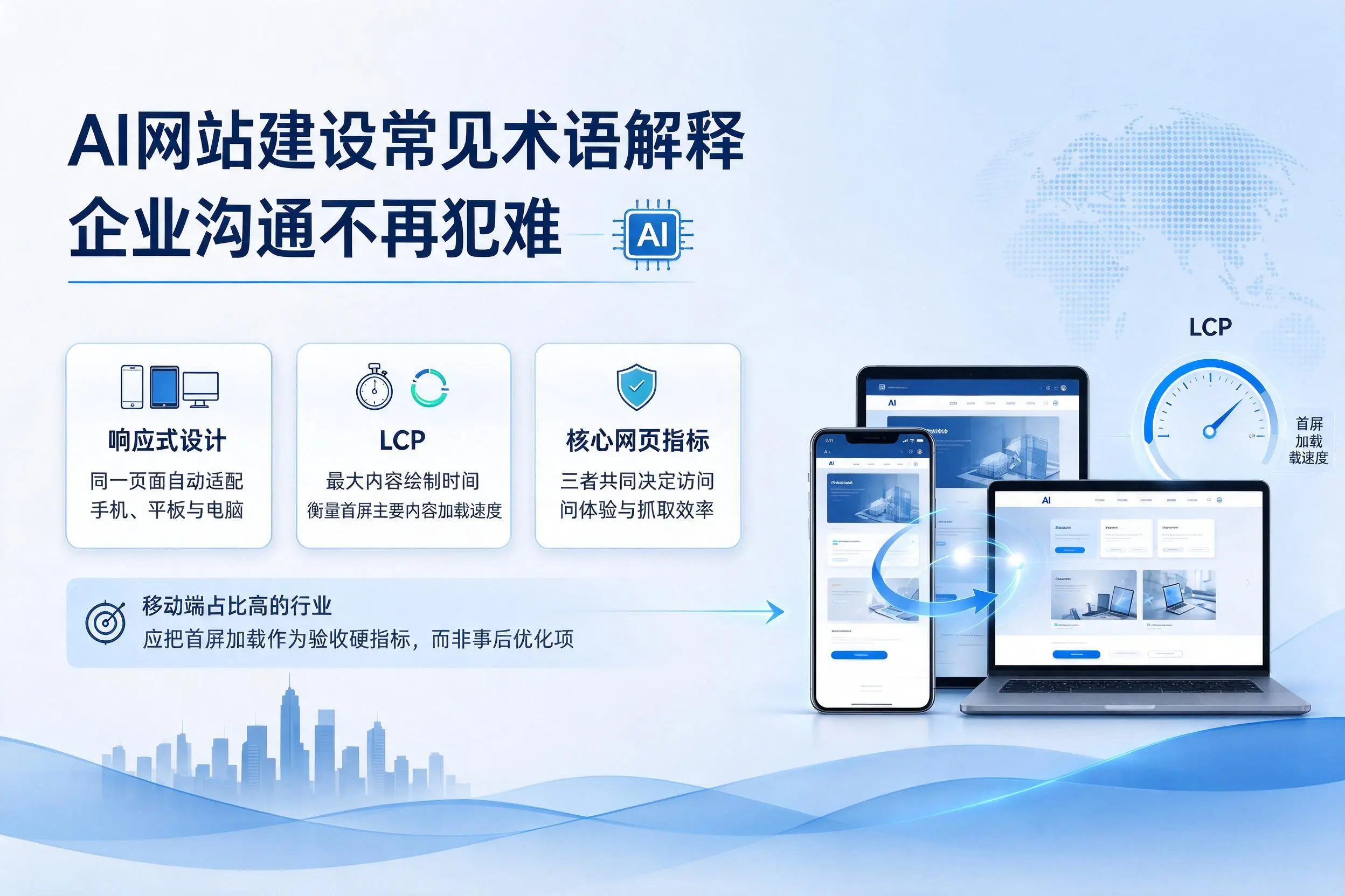 AI网站建设常见术语解释，湖北企业沟通不再犯难