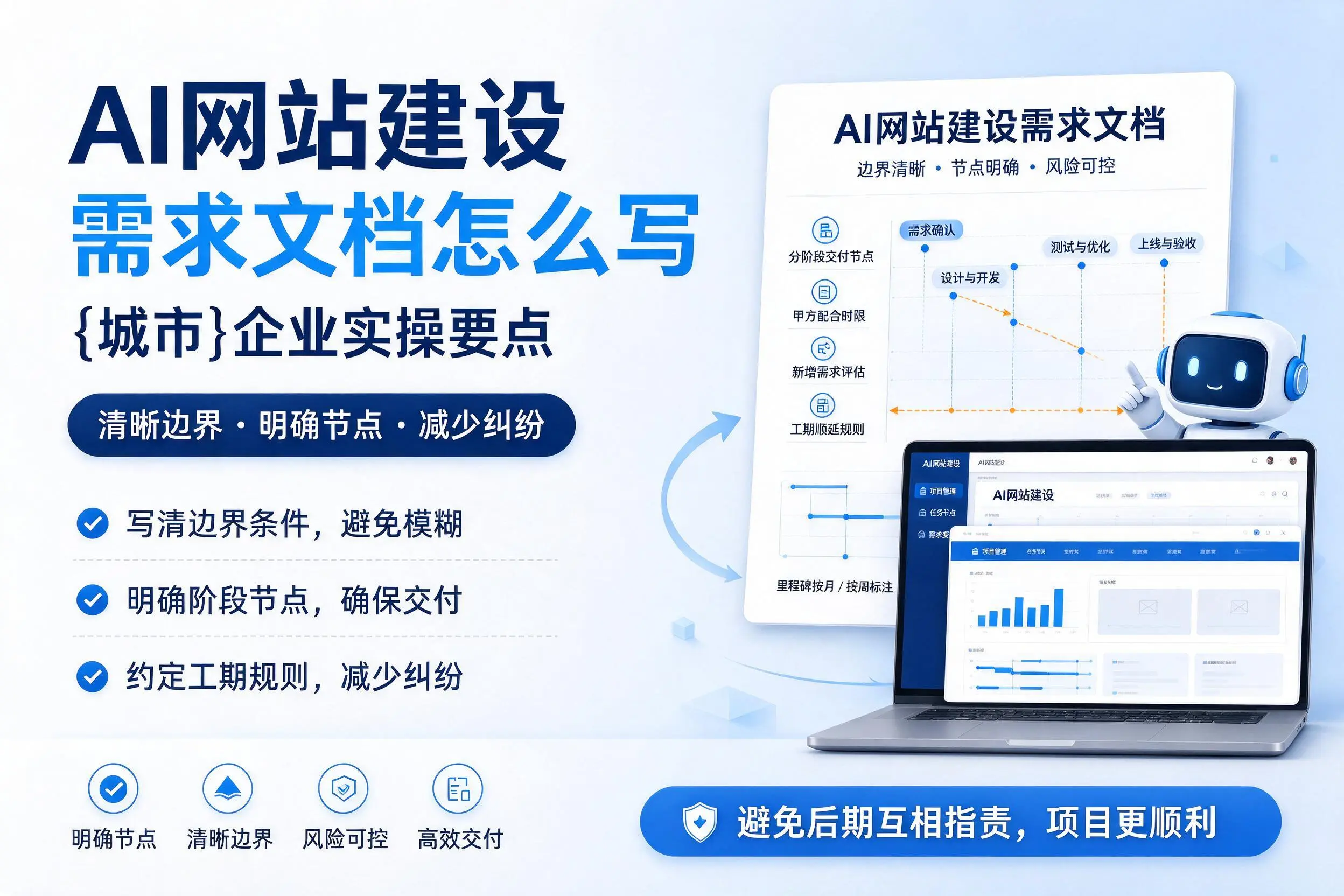 AI网站建设需求文档怎么写，湖北企业实操要点